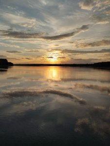 Умревинская протока или "ленивый" окунь!..