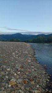 Иначе и не бывает... Или если ты жена рыбака, то день рождения пройдёт на рыбалке