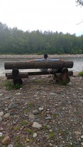 Иначе и не бывает... Или если ты жена рыбака, то день рождения пройдёт на рыбалке