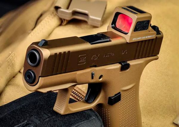Компания Davidson's представила эксклюзивный Glock 43X MOS цвета Coyote Brown