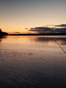 Умревинская протока в пургу!..